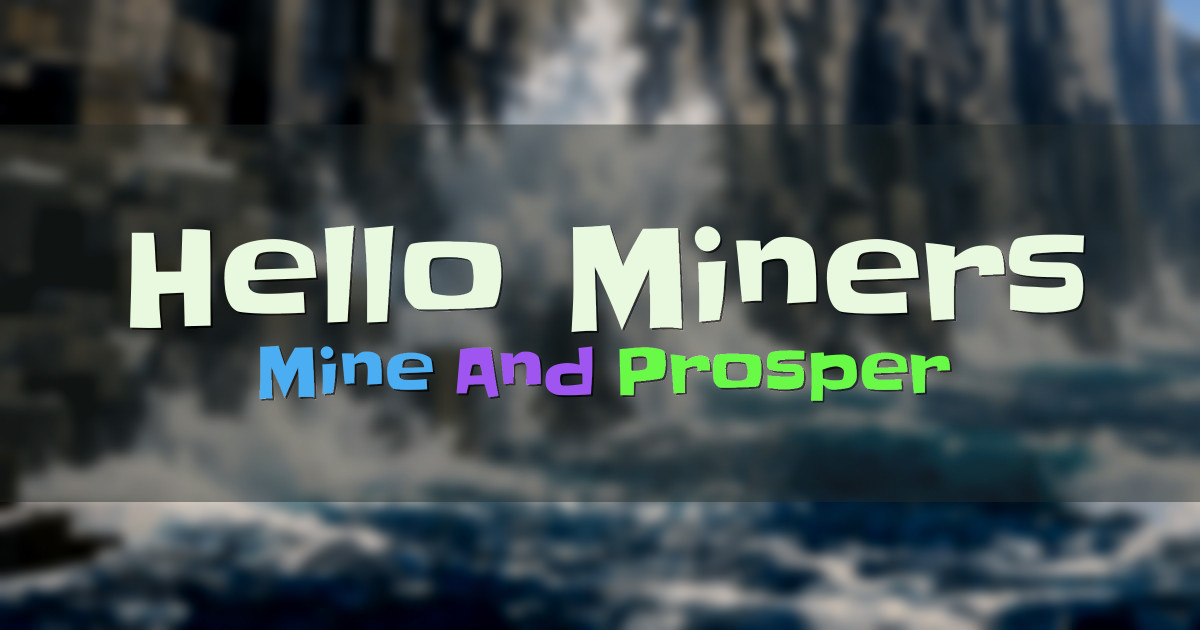 Hello Miners Survival Minecraft server