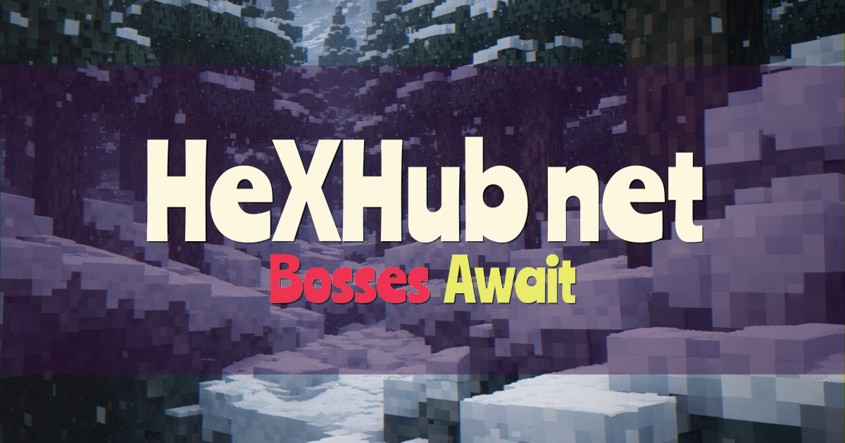HeXHub.net Network Minecraft server