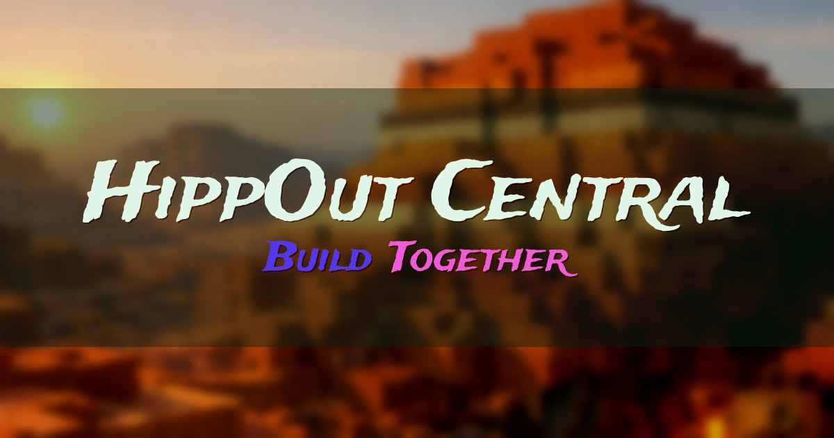 HippOut Central Creative Minecraft server