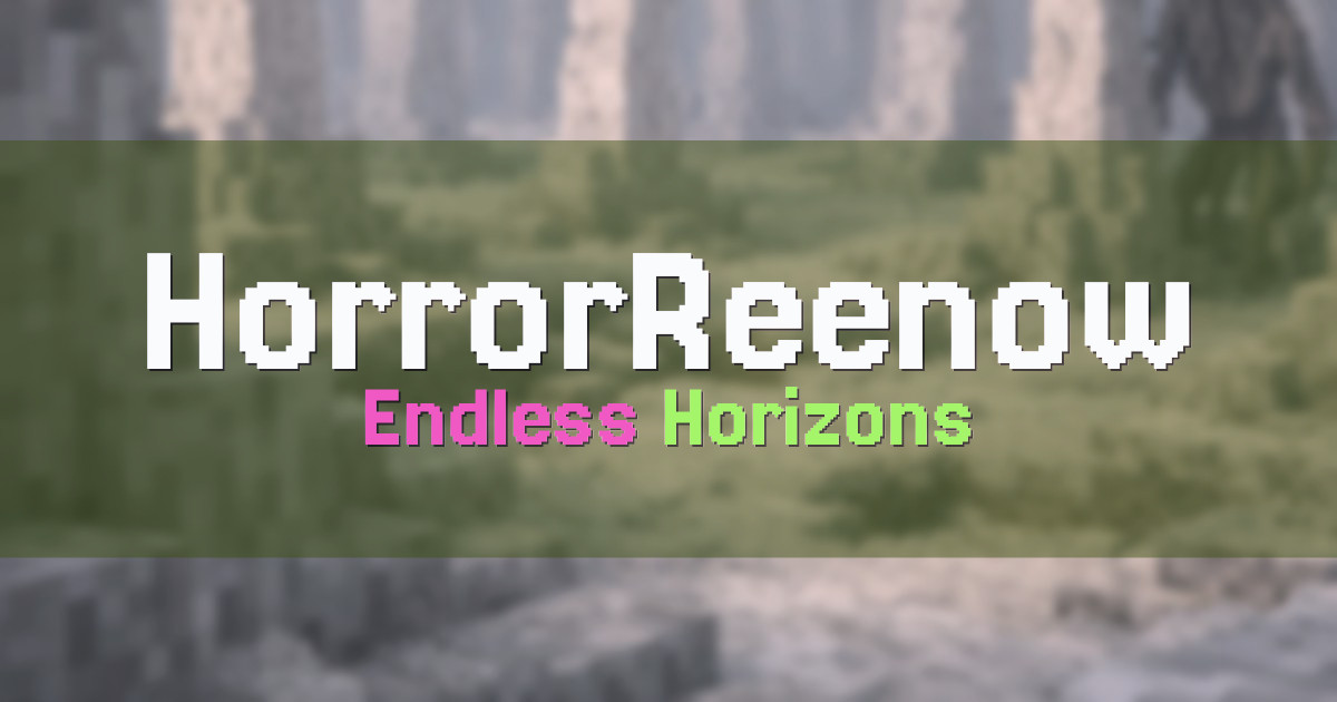 HorrorReenow Survival Minecraft server