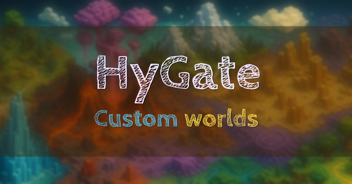 HyGate Network Minecraft server