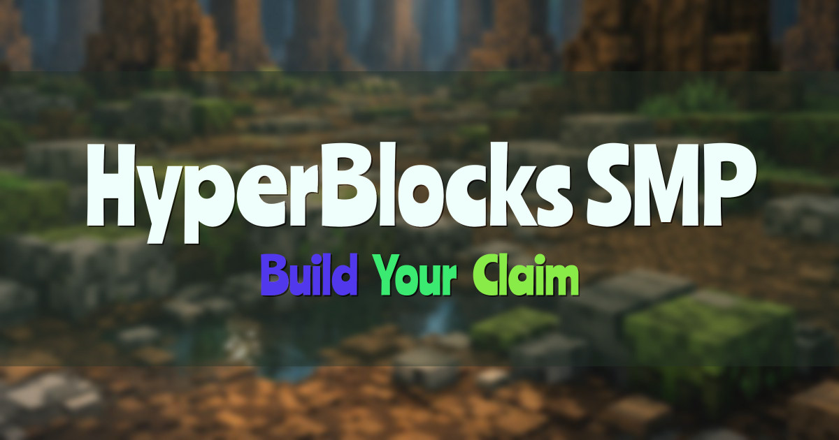 HyperBlocks SMP Survival Minecraft server