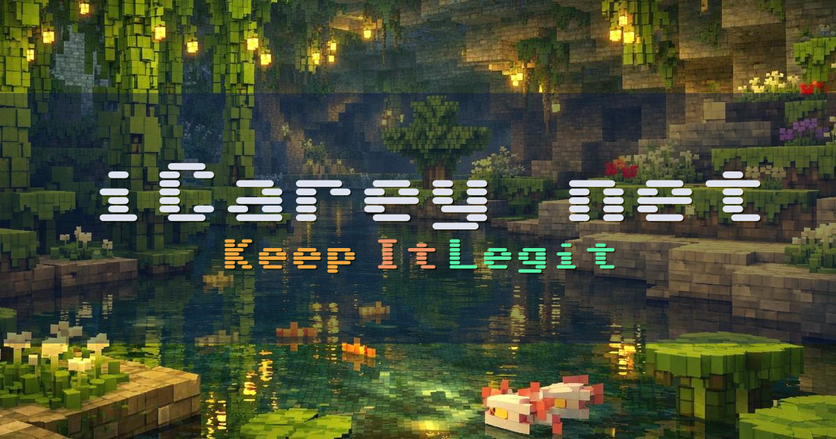 iCarey.net Survival Minecraft server