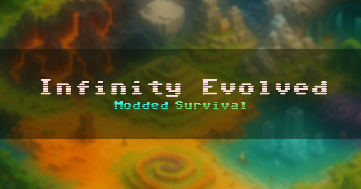 Infinity Evolved Modded Minecraft server