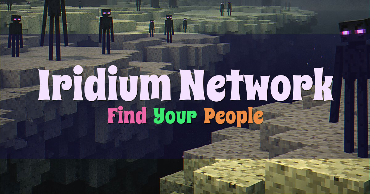 Iridium Network SMP Minecraft server