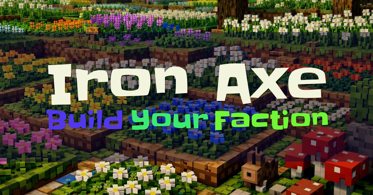 Iron Axe Factions Minecraft server