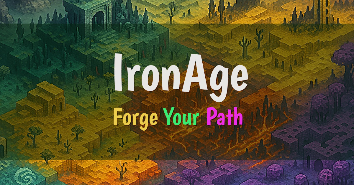 IronAge Survival Minecraft server