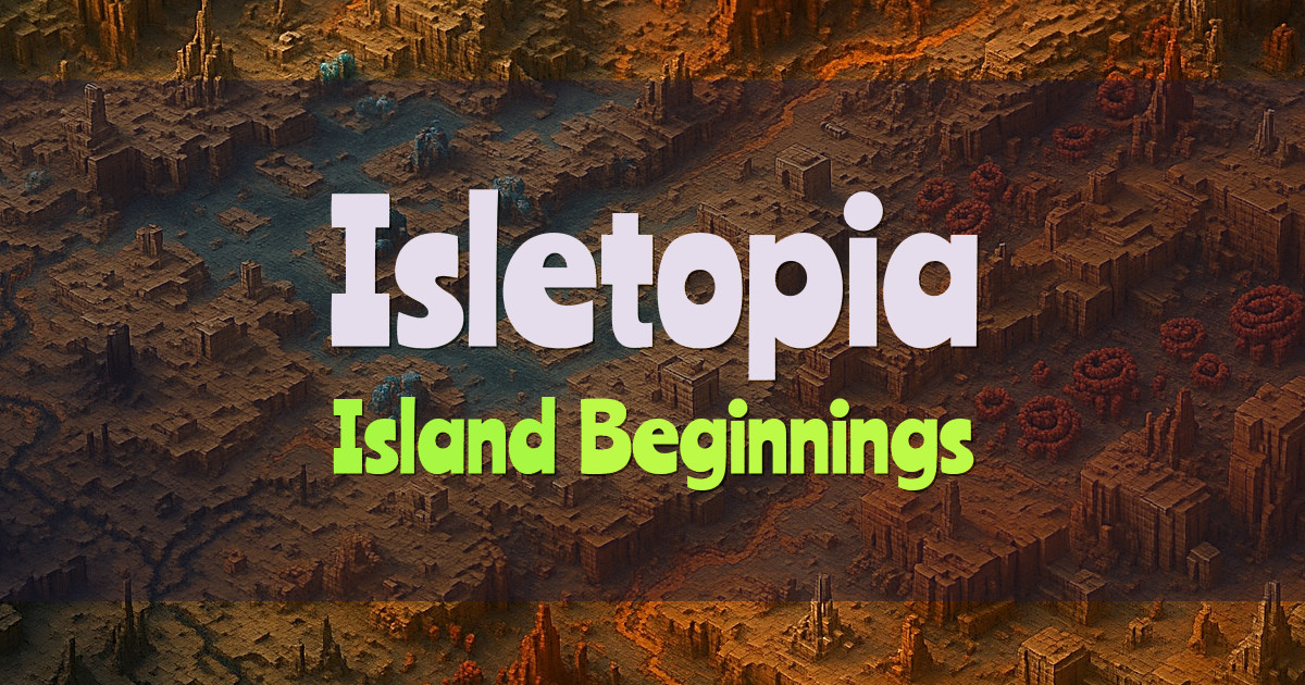 Isletopia Skyblock Minecraft server