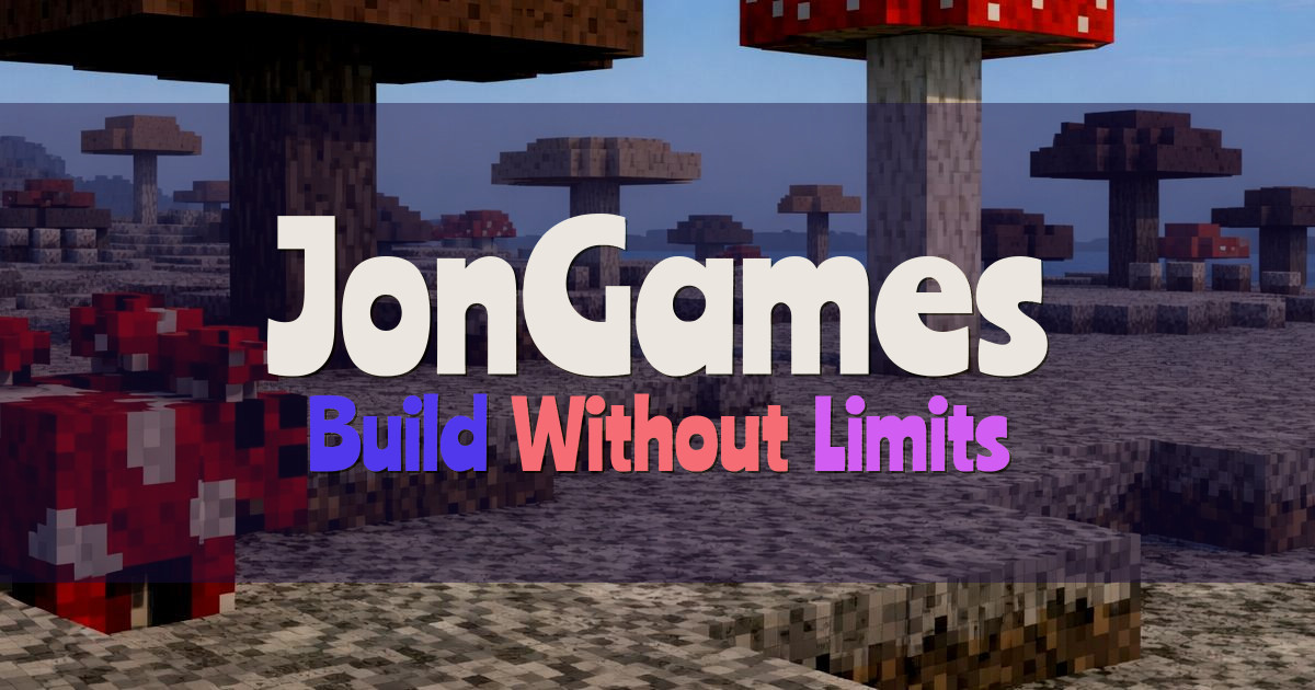 JonGames Survival Minecraft server