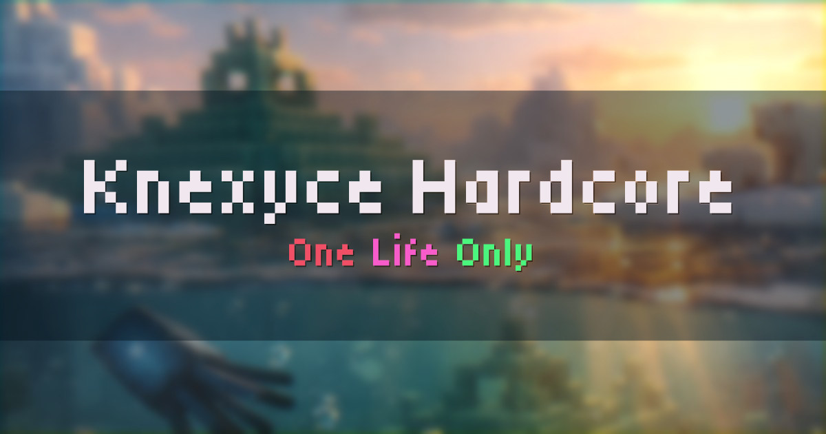 Knexyce Hardcore Anarchy Minecraft server