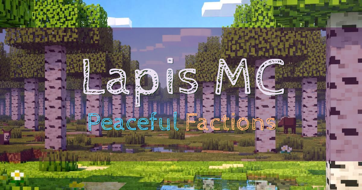 Lapis MC Factions Minecraft server