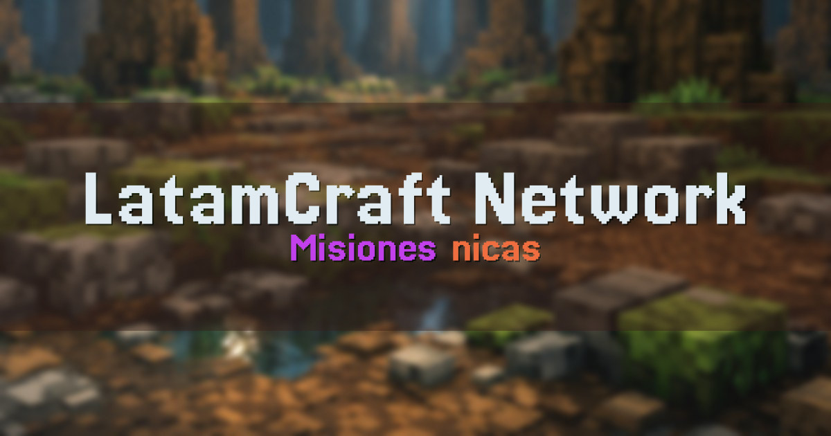 LatamCraft Network Survival Minecraft server