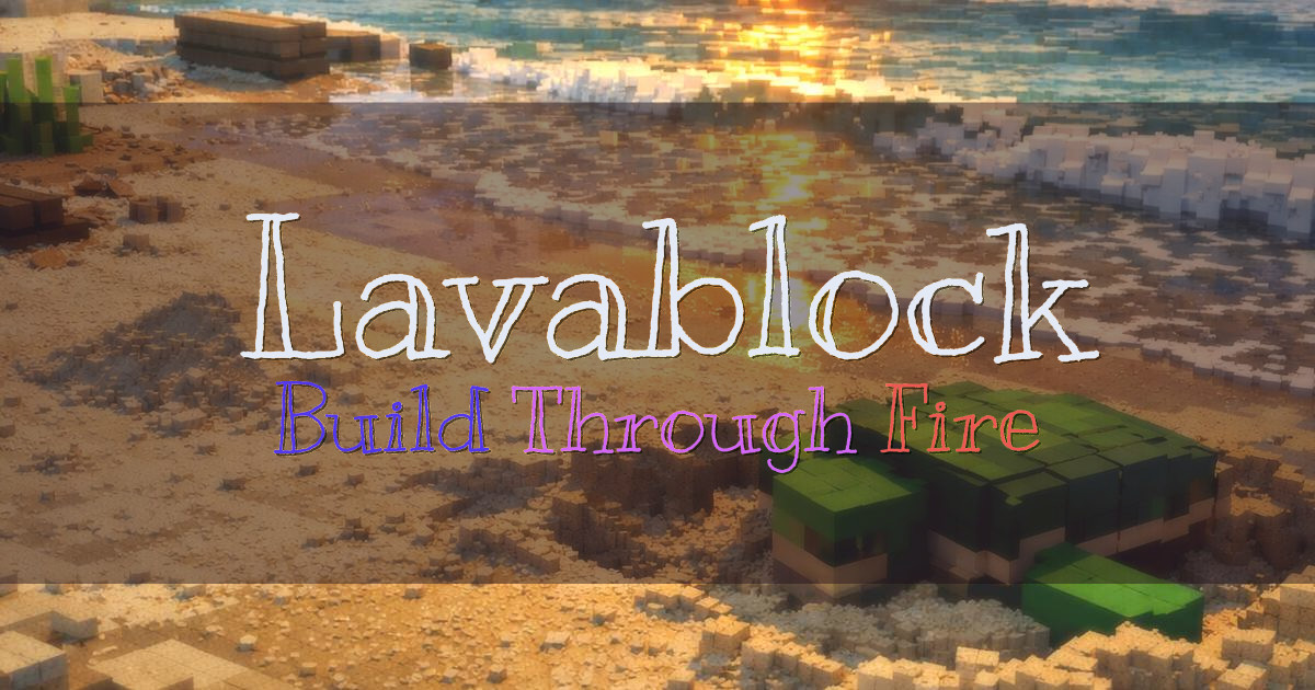 Lavablock Skyblock Minecraft server