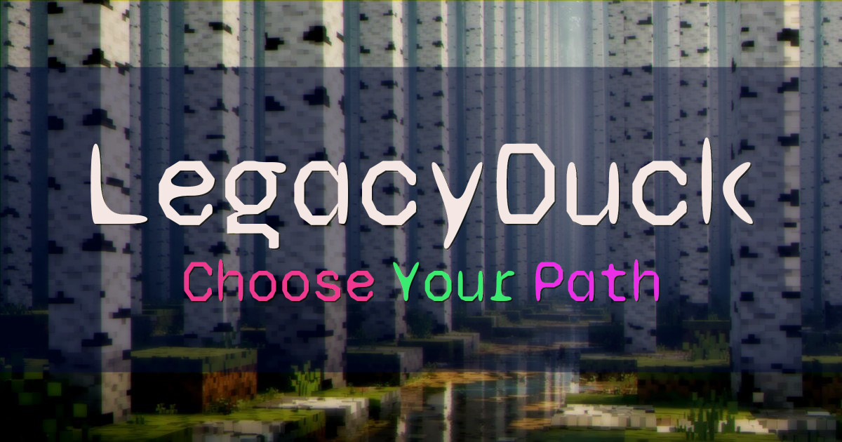 LegacyDuck Network Minecraft server