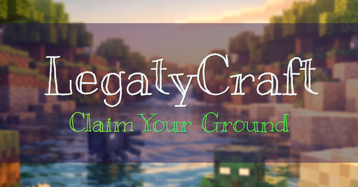 LegatyCraft Factions Minecraft server