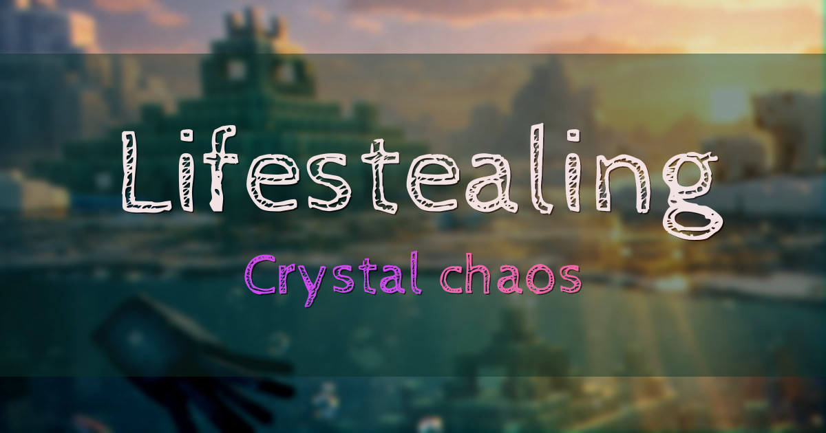 Lifestealing LifeSteal Minecraft server
