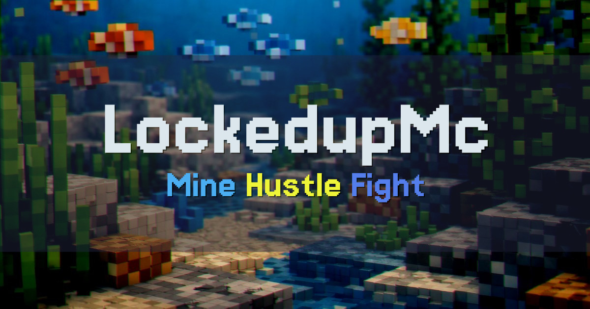 LockedupMc Prison Minecraft server
