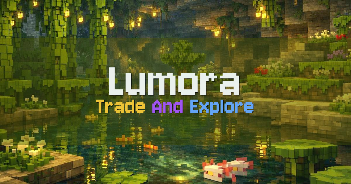 Lumora Survival Minecraft server