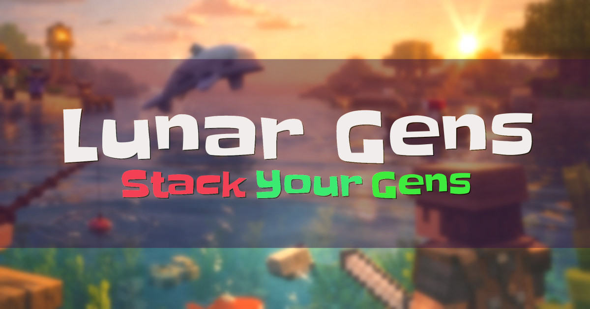 Lunar Gens Gens Minecraft server