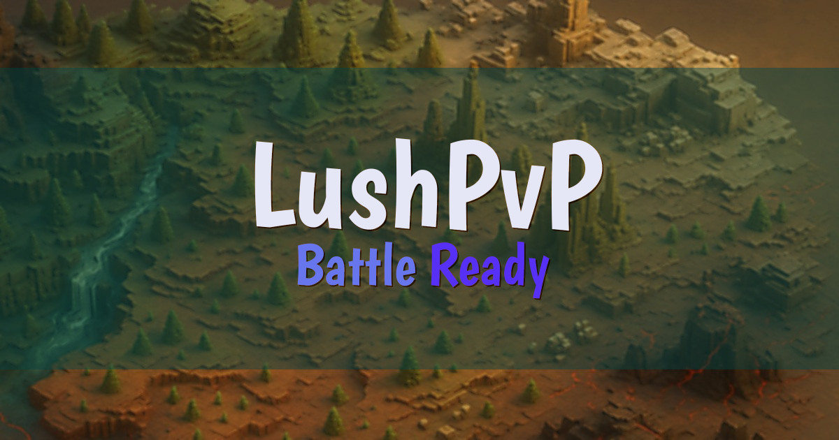 LushPvP PvP Minecraft server
