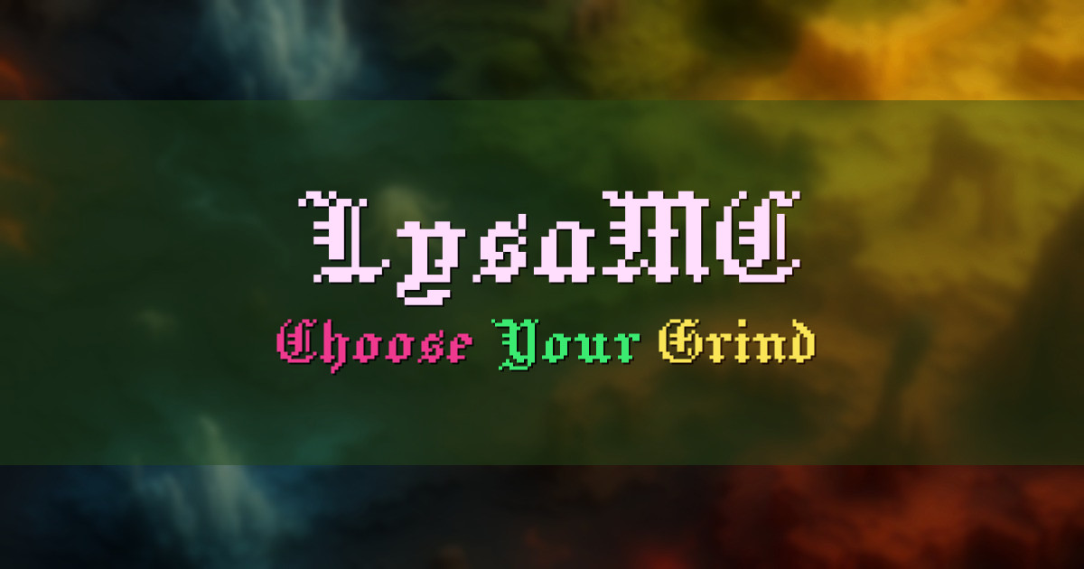 LysaMC Network Minecraft server