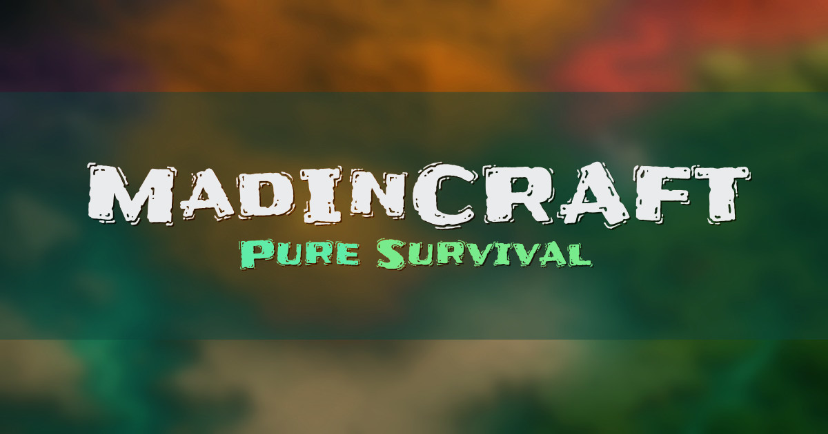 MadInCRAFT Survival Minecraft server