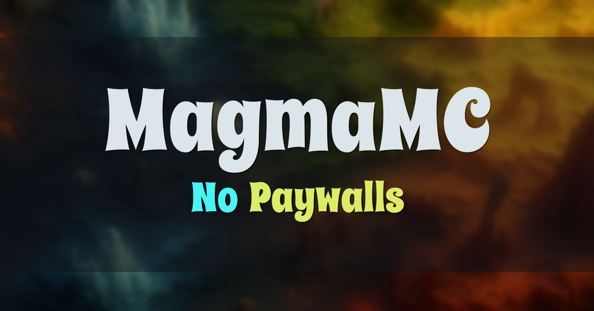 MagmaMC Survival Minecraft server