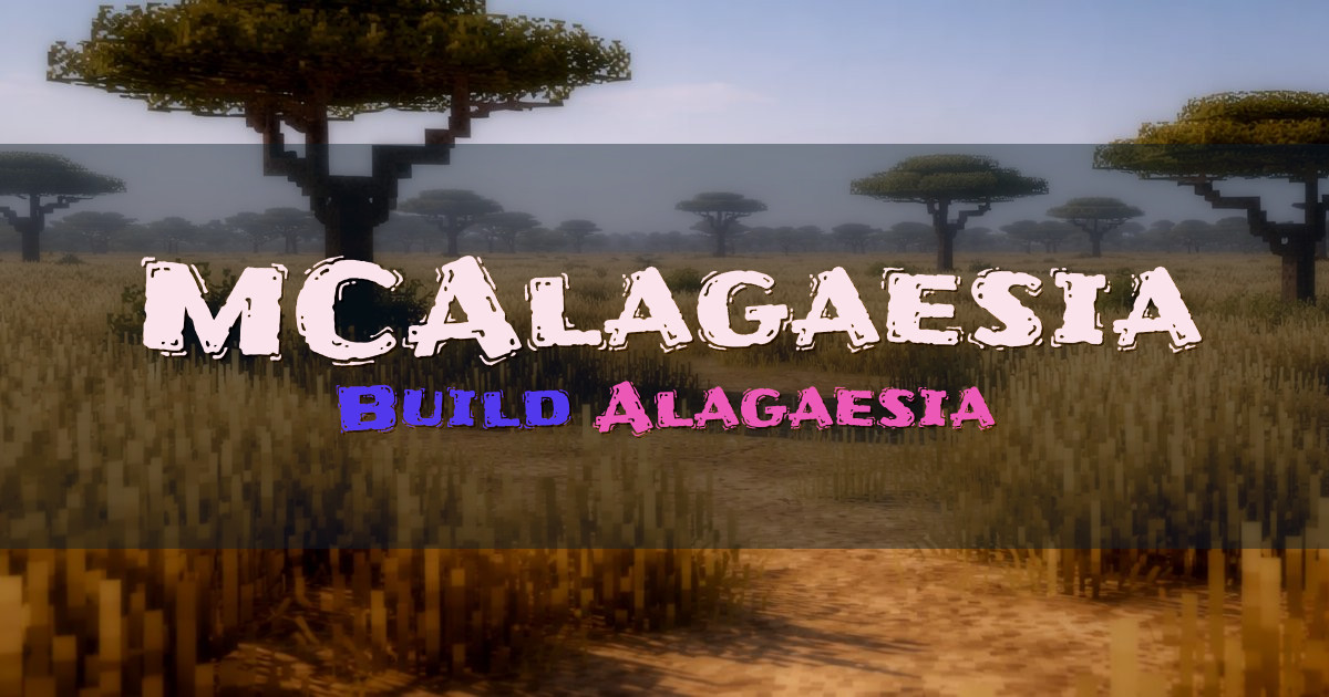 MCAlagaesia Creative Minecraft server