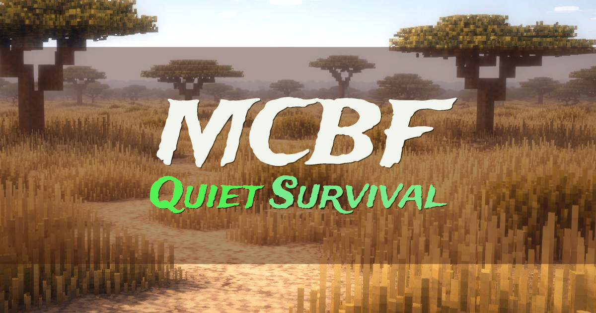 MCBF Survival Minecraft server