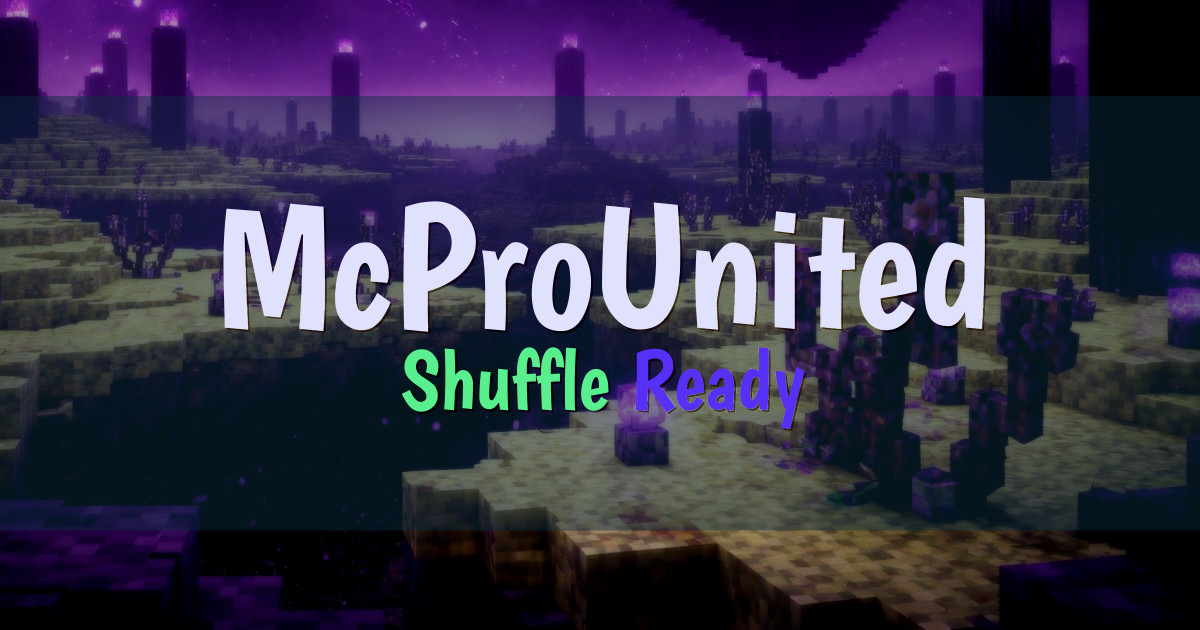 McProUnited Minigames Minecraft server
