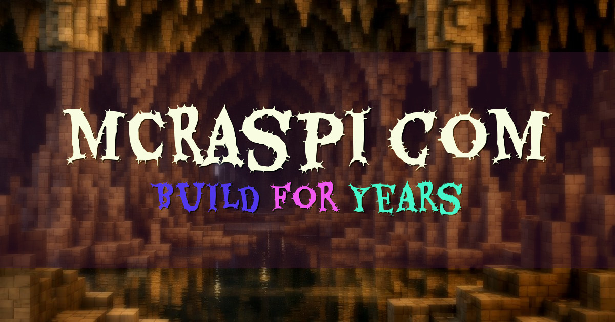 MCRaspi.com Survival Minecraft server