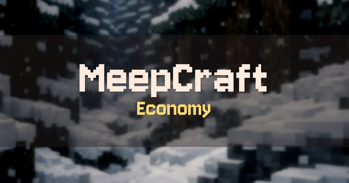 Banner for MeepCraft Economy (meepcraft.com)
