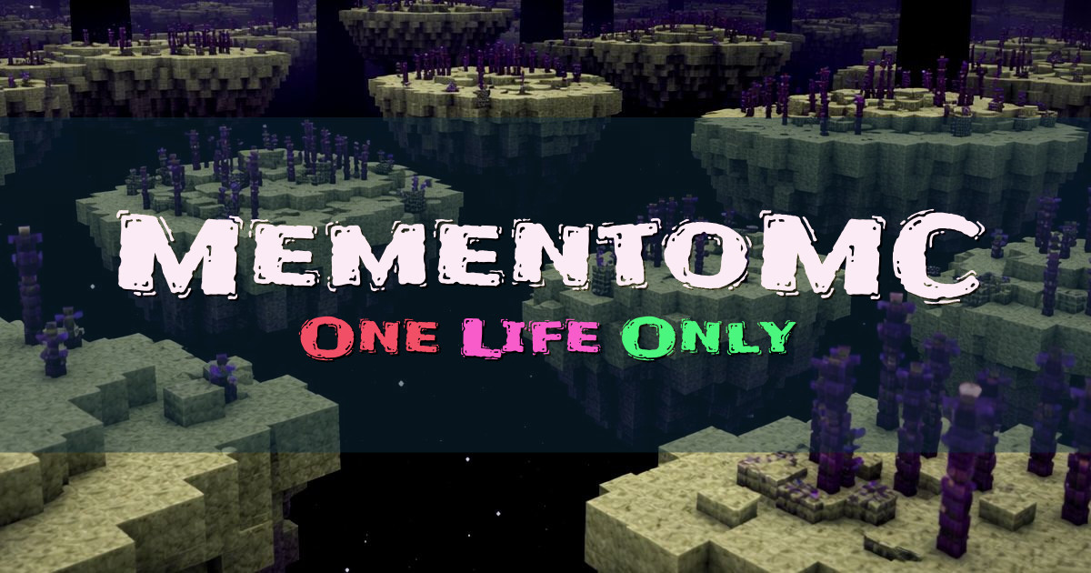 MementoMC Hardcore Minecraft server