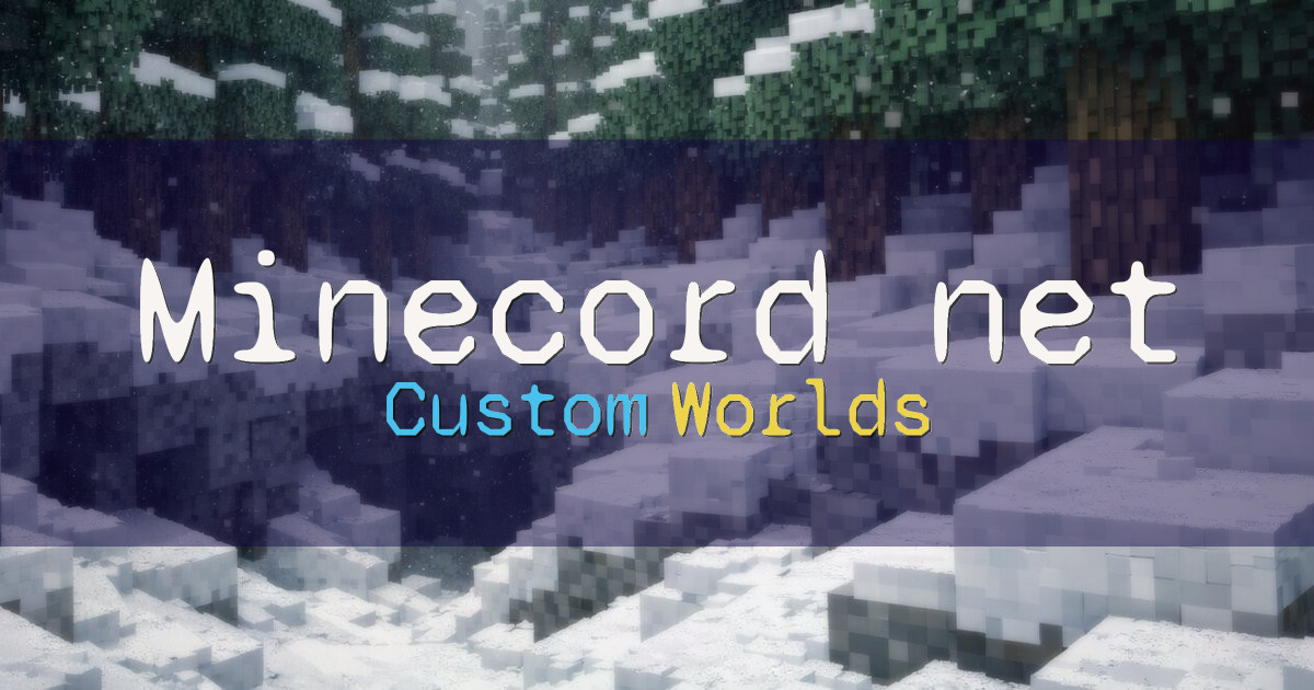 Minecord.net Survival Minecraft server