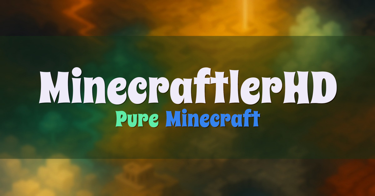 MinecraftlerHD Vanilla Minecraft server
