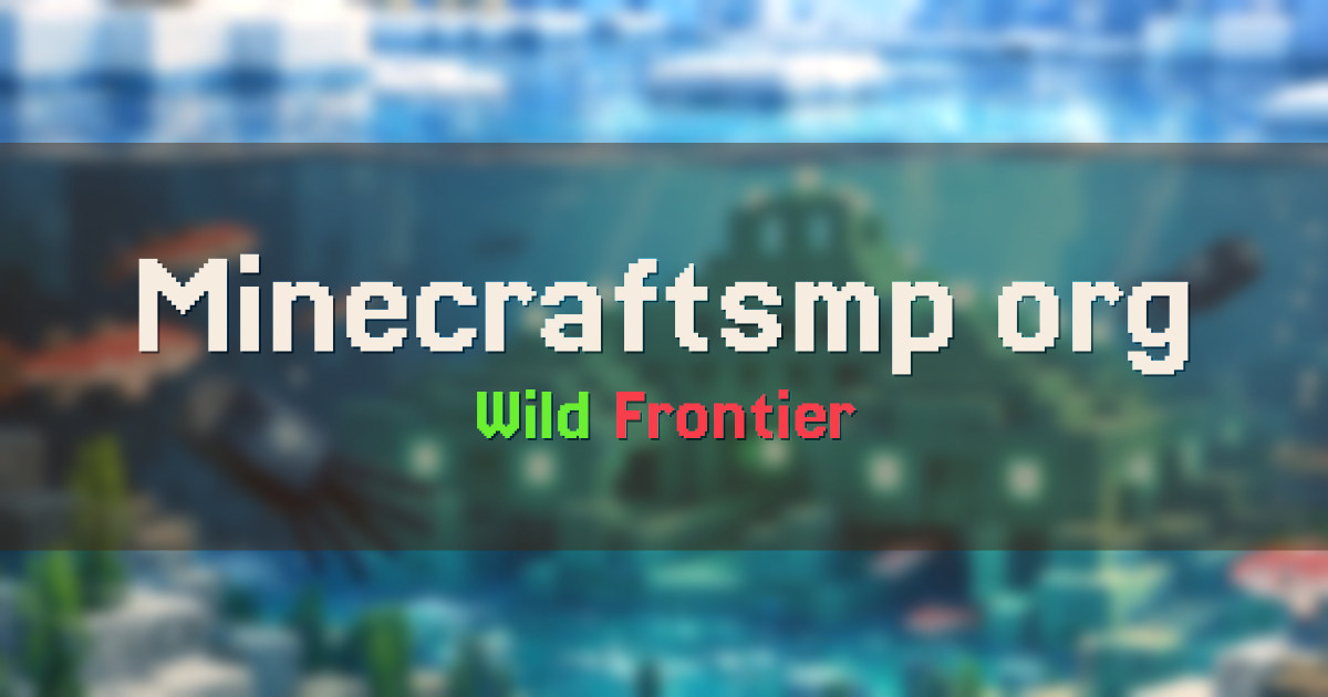Minecraftsmp.org SMP Minecraft server