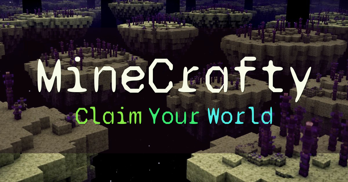 MineCrafty Survival Minecraft server