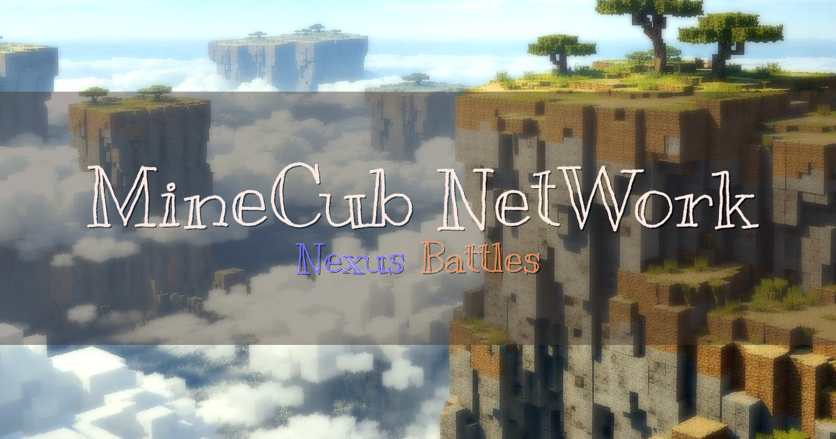 MineCub NetWork Minigames Minecraft server