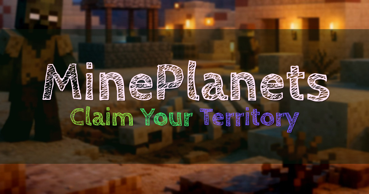MinePlanets Factions Minecraft server