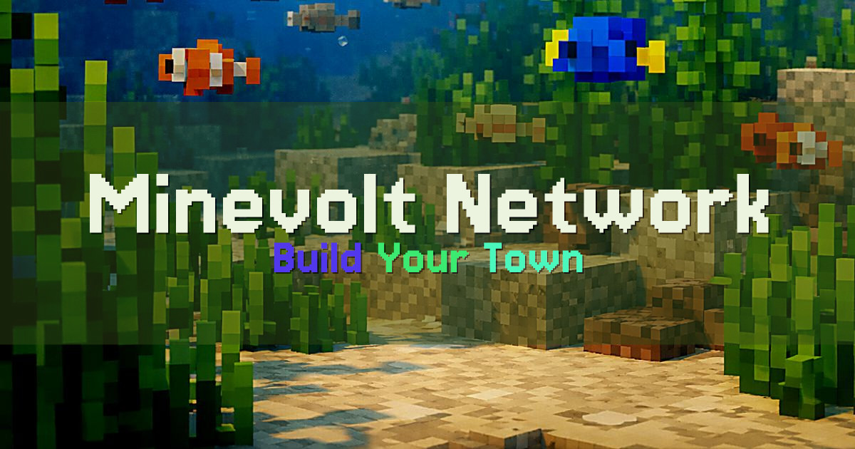 Minevolt Network Towny Minecraft server