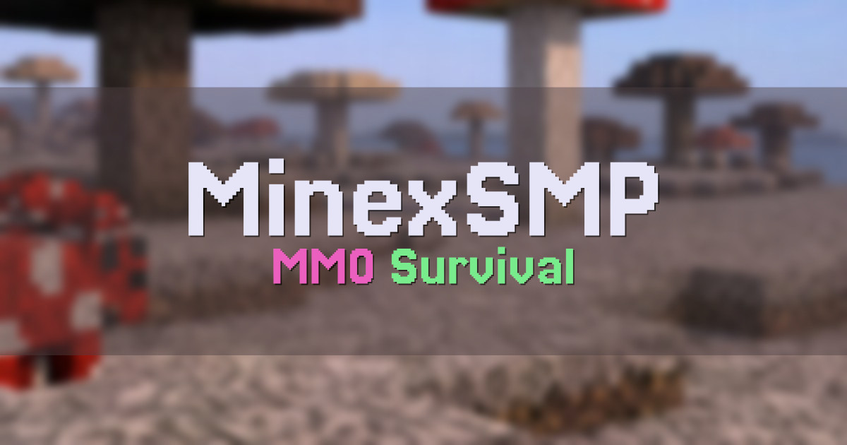 MinexSMP Survival Minecraft server