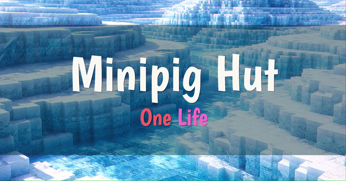 Minipig Hut Hardcore Minecraft server