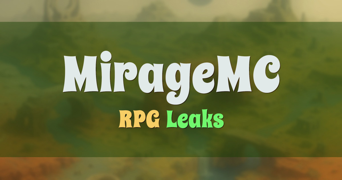 MirageMC Towny Minecraft server