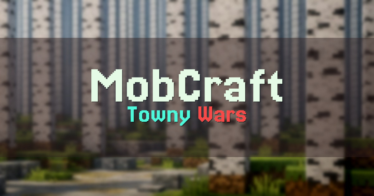 MobCraft Towny Minecraft server