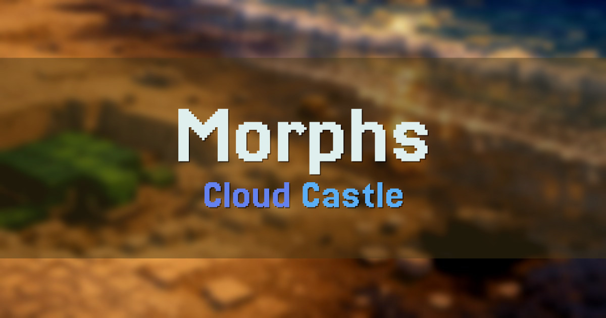 Morphs PvP Minecraft server