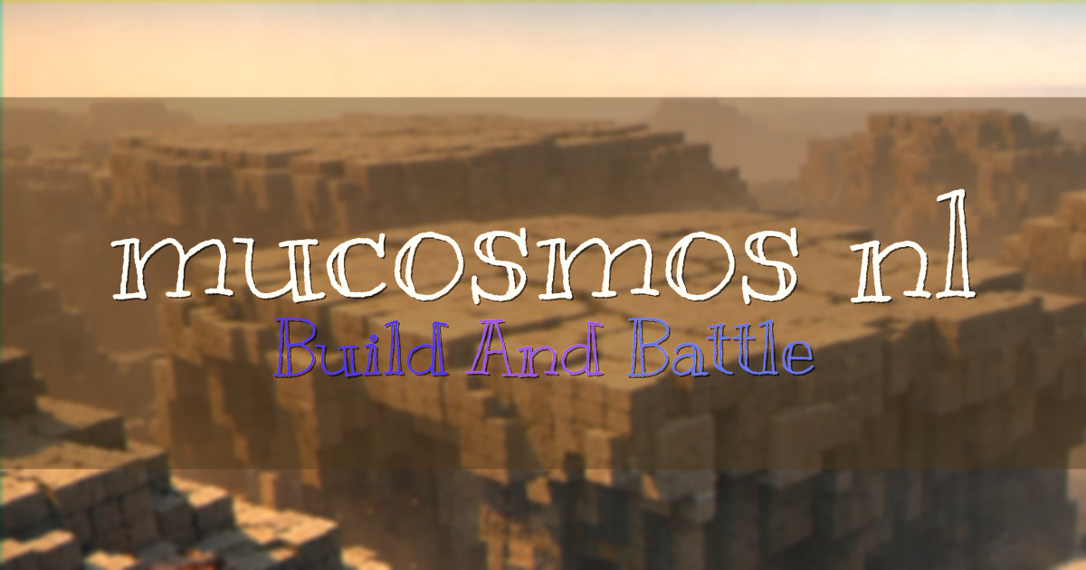 mucosmos.nl Factions Minecraft server