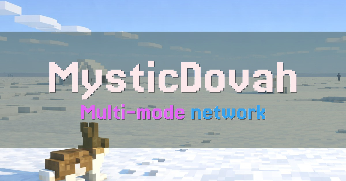 MysticDovah Network Minecraft server