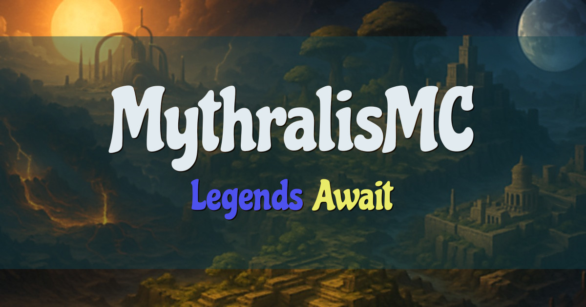 MythralisMC Economy Minecraft server
