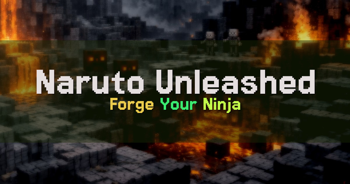 Naruto Unleashed Reborn RPG Minecraft server