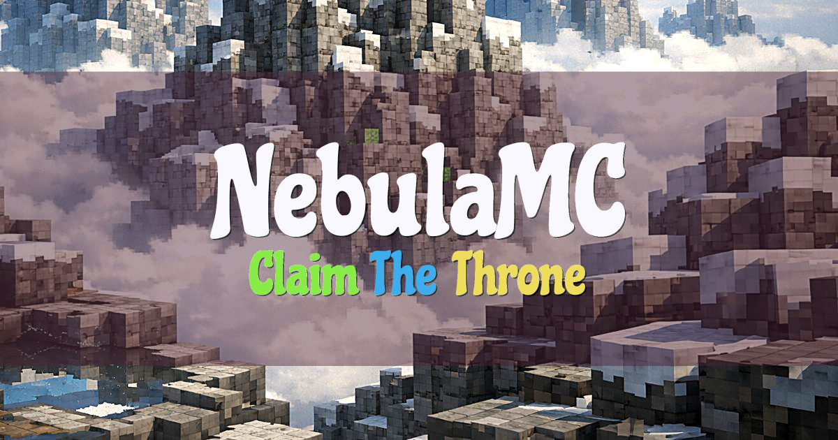 NebulaMC Economy Minecraft server